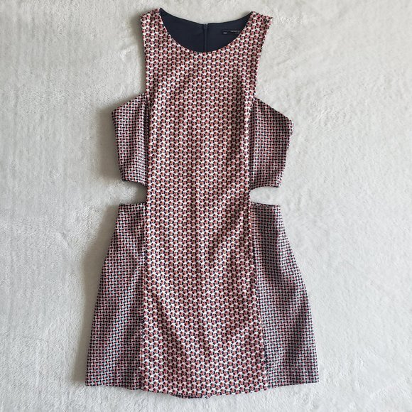 ZARA TRAFALUC Geometric Sleeveless Cut Out Romper Skorts SZ M - Picture 3 of 16